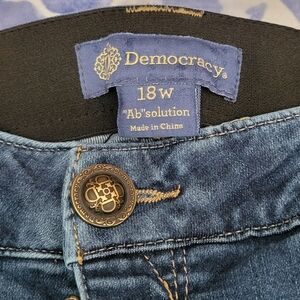 Democracy Jeans size 18W
